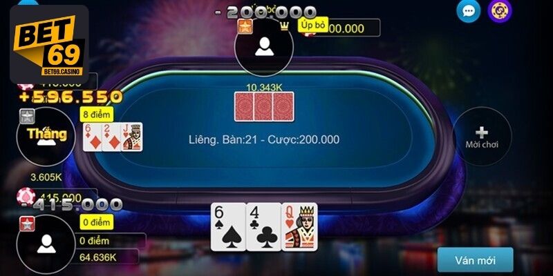 Chơi bài Liêng lụm thưởng khủng